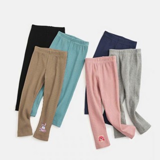  Quần Legging Bé Gái cotton Zip dày dặn Mềm Hình CÔ GÁI ,Mặc ôm Siêu Co Giãn 12-40kg 