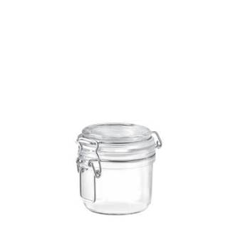 Hũ thủy tinh Bormioli Rocco nắp cài Fido 200ml- Made in Italy, đựng đông trùng hạ thảo, nhân sâm