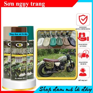 Sơn xịt ngụy trang màu rằn ri Camouflage Bosny