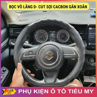 Bọc Vô Lăng D Cut Carbon Dành Cho Xe Suzuki Xl7,Seltos,Elantra Sport.. Những Bọc Vô Lăng Thể Thao Độ