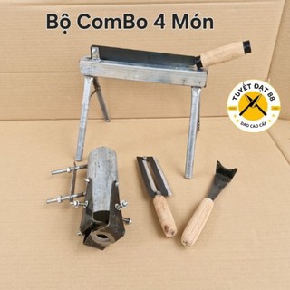 Dao cắt khúc mía dao dóc vỏ mía sắc bén ống tuốt vỏ mía tiện lợi