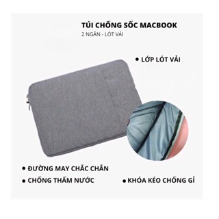 Túi chống sốc laptop có quai xách túi bỏ máy tính  Túi đựng laptop 13 inch, 14 inch,15.6 inch nam nữ