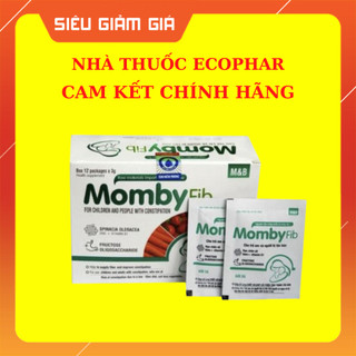 ✅ MOMBY FIB XANH ❤️[ CHÍNH HÃNG ] ❤️ MOMBYFIB CỐM VI SINH CHO MẸ & BÉ  ĐÁNH BAY TÁO BÓN ( HỘP 12 GÓI)