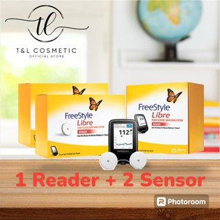  Combo 1 đầu đọc + 2 cảm biến máy đo đường huyết Freestyle Libre _ Cam kết hàng chính hãng Việt Nam 