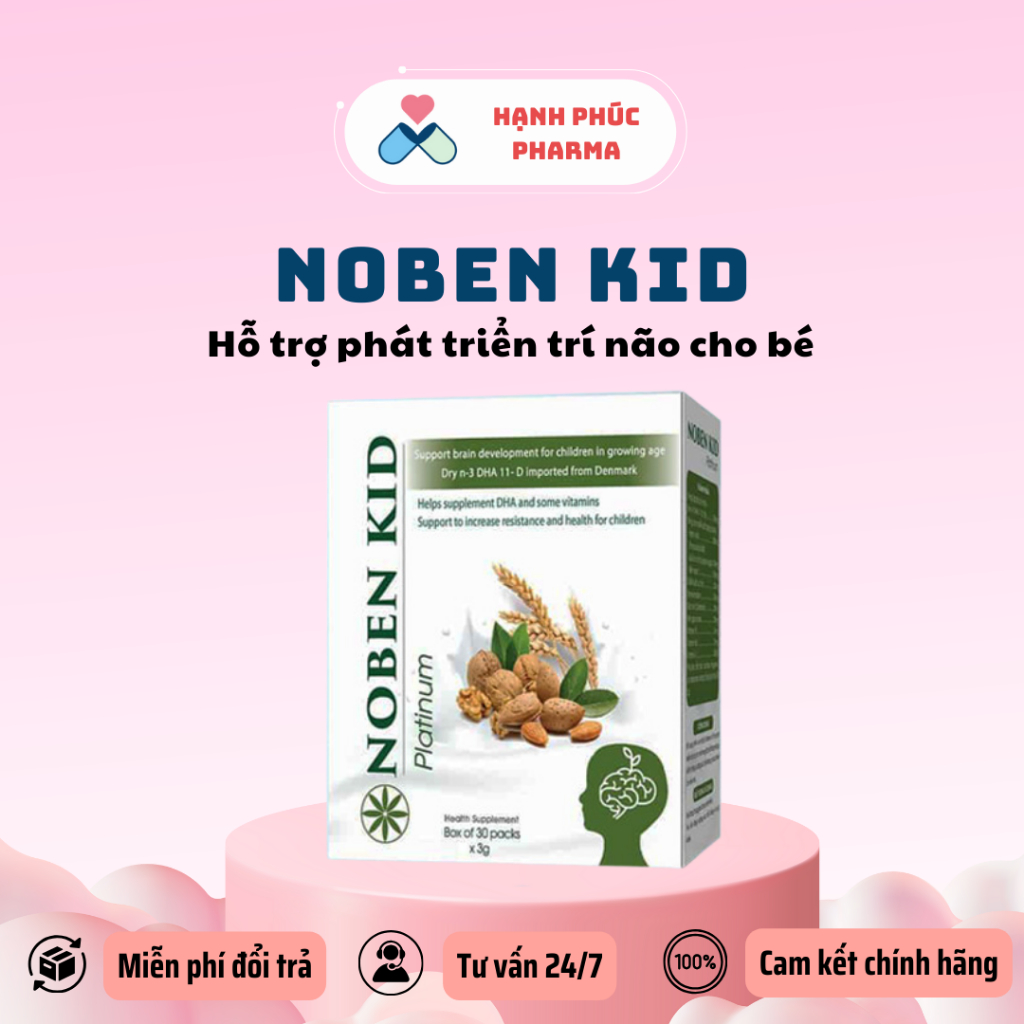 Cốm NOBEN KID PLATIUM - ỗ trợ phát triển trí não cho bé
