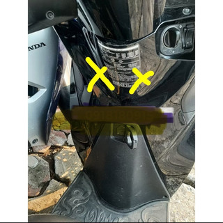 Tấm bảo vệ cổ lái ốp ổ khóa sh 2017-2018-2019 honda