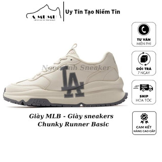 Giày mlb chunky runner basic la dodgers 'grey