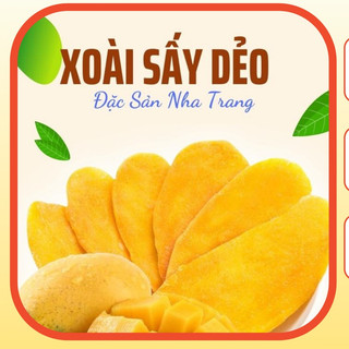 200g xoài sấy dẻo chua chua ngọt ngọt dễ ăn