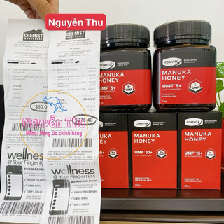 Mật ong manuka comvita 5+, 10+, 15+ 500g, 1000g - 1kg úc, comvita umf 5+, umf 10+ manuka honey