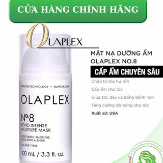 Mặt nạ dưỡng ẩm tăng cường liên kết tóc OLAPLEX NO.8 BOND INTENSE MOISTURE MASK 100ml (sale lỗ date 8.2024)