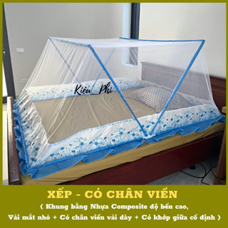 Mùng Chụp Xếp Thông Minh Gấp Gọn Mẫu Mới Nhất 2024 - Màn Ngủ Tự Bung Người Lớn Chống Muỗi Và Côn Trùng Cao Cấp
