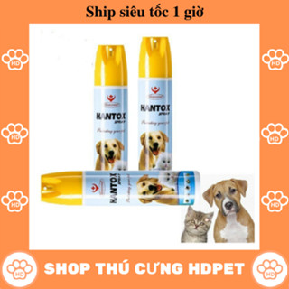 Xịt Hantox Spray diệt bọ chét ve chấy rận ghẻ chó mèo 300ml - diệt các loại bọ trên gia súc gia cầm