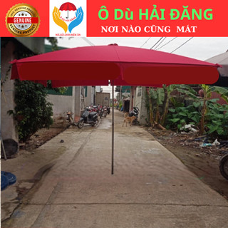 Ô dù mái vuông chính tâm 2mx2m5xcao2m6, không có chân đế, ô dù mái vuông 2m5x3mcao2m8 che mưa che nắng ngoài trời