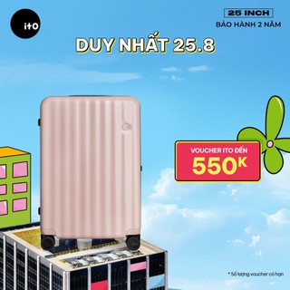 Vali ký gửi ito classic wave 25-inch hard shell với khóa tsa