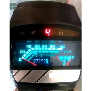 02 LED 01 LED Báo Số Xe Máy Hiện Số 0 1 2 3 4 5
