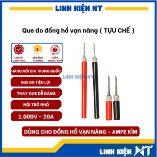 Que đo đồng hồ vạn năng, dây đo đồng hồ vạn năng, tự chế que đo đồng hồ vạn năng | LinhKienNT