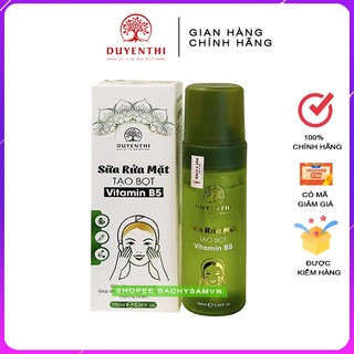 Sữa rửa mặt bách y sâm b5 vitamin tạo bọt duyên thị 150ml - sạch sâu cho da dầu mụn