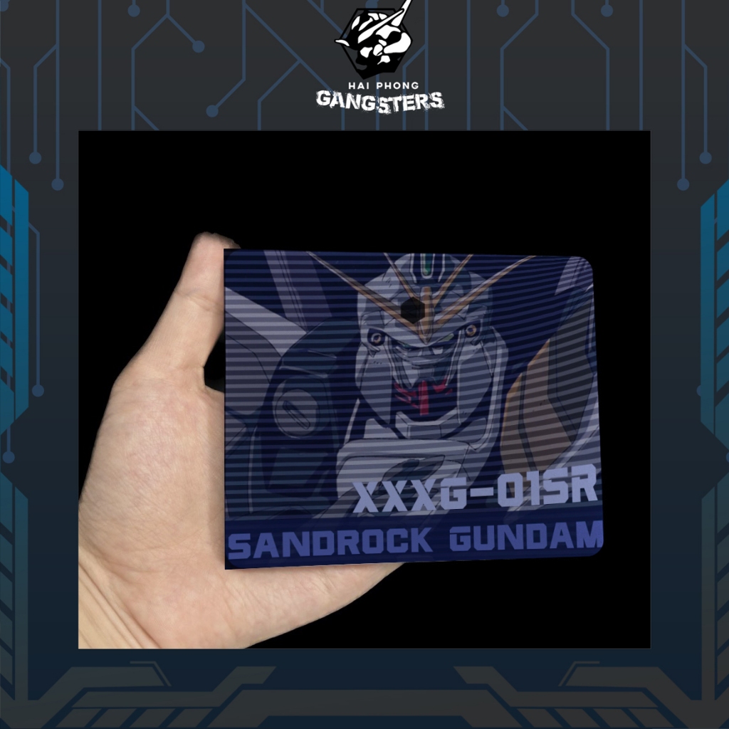 [Nhắn shop trước]WG10 - Sandrock gundam (Series Base  Wing Gundam) -  base mica cho GUNDAM