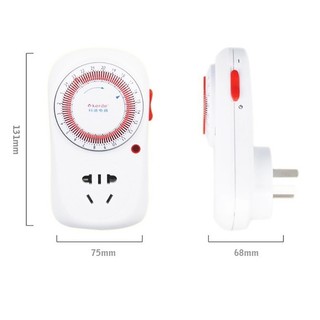Ổ cắm hẹn giờ lập trình cơ Kerde TW-E05