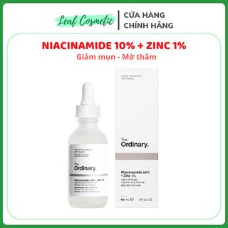 [ Bill hãng ] Tinh chất Niacinamide 10% + Zinc 1% - The Ordinary TO hỗ trợ giảm Mụn 30ml/60ml