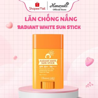 Kem Chống Nắng Hanayuki Dưỡng Trắng Kiềm Dầu Nâng Tông SPF 50+/PA++++, Sáp Chống Nắng Bảo Vệ Da Hanayuki Chính Hãng 22g