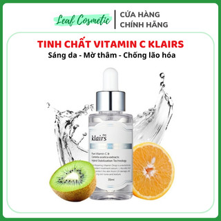 [ Chính Hãng ] Tinh Chất Serum Sáng Da, Mờ Thâm Klairs Freshly Juiced Vitamin Drop 35ml