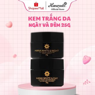 Kem Dưỡng Trắng Da Ngày & Đêm Hanayuki Chính Hãng