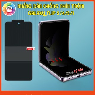 Miếng dán chống nhìn trộm cho Samsung Z Flip 7 / Flip 6 / Flip 5 / Flip 4 / Flip 3 / Flip 1 (tặng kèm gạt vải)