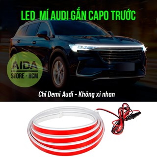 Dây đèn LED DEMI AUDI trang trí capo xe DC12v - KHÔNG có xi nhan