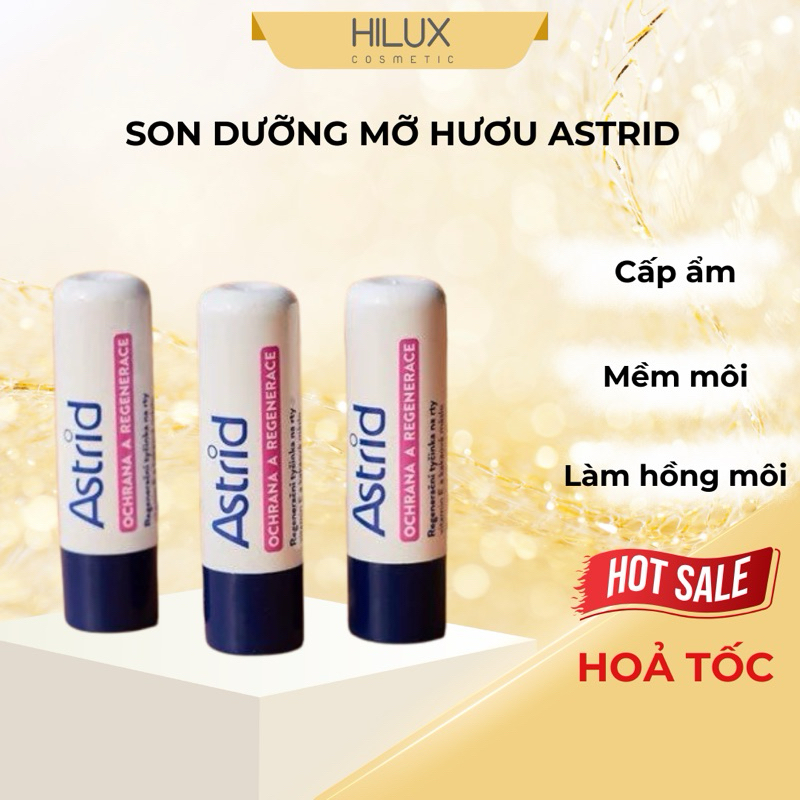 [CÓ SẴN- HÀNG AUTH] Son dưỡng mỡ hươu Astrid