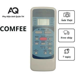 Remote máy lạnh comfee - Điều khiển điều hòa comfee 2 chiều