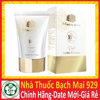  Kem chống nắng Magic skin royal sunblock cream Kem chống nắng thảo dược Hoàng cung  MAGICSKIN  