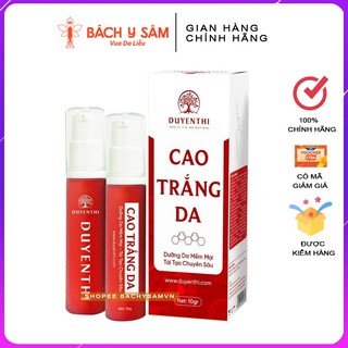 Cao Trắng Da Duyên Thị Bách Y Sâm Mẫu Mới 2024 - Hộp 10Gr