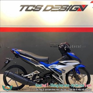  Tem rời Exciter 150 Bạc xanh mẫu Y15ZR mới 