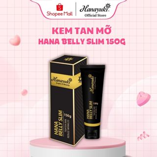 Kem Tan Mỡ Bụng Hana Belly Slim Săn Chắc Da Hanayuki Chính Hãng 150g