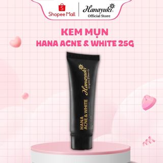 Kem Dưỡng Giảm Mụn, Ngăn Ngừa Vết Thâm Và Ngăn Mụn Tái Phát, Kem Hanayuki Dưỡng Da Giảm Mụn Chính Hãng
