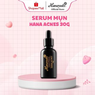 Serum Dưỡng Giảm Mụn Hana Acnes, Serum Dưỡng Ẩm Dưỡng Trắng Mờ Thâm Ngăn Mụn Tái Phát Hanayuki Chính Hãng