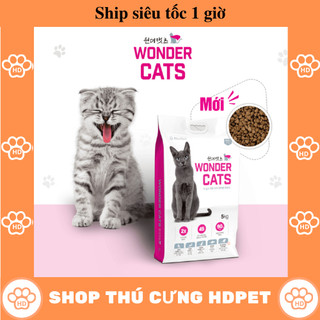 Hạt thức ăn cho mèo mọi lứa tuổi Wonder Cats 1kg