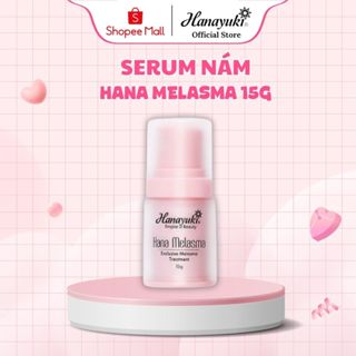 Serum Nám Hanayuki Melasma, Hana Melasma Serum Mờ Nám Tàn Nhang Hanayuki Chính Hãng 15g SRN01