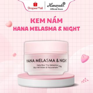 Kem Nám Dưỡng Ẩm Da Mặt - Kem Dưỡng Trắng Da Hanayuki Chính Hãng 15g