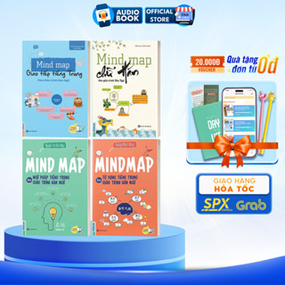 Sách - Mind Map Tiếng Trung Theo Giáo Trình Hán Ngữ: Ngữ Pháp, Từ Vựng, Tập Viết, Giao Tiếp (Mua Lẻ Tùy Chọn)