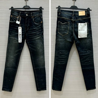 [Hàng Chính Hãng ] Quần JEAN PurPle Bản Chuẩn Loại 1 Tem mác, Quần bò nam PURPLE bản Xanh Trơn Đi Học Phối Đồ Cực Đẹp