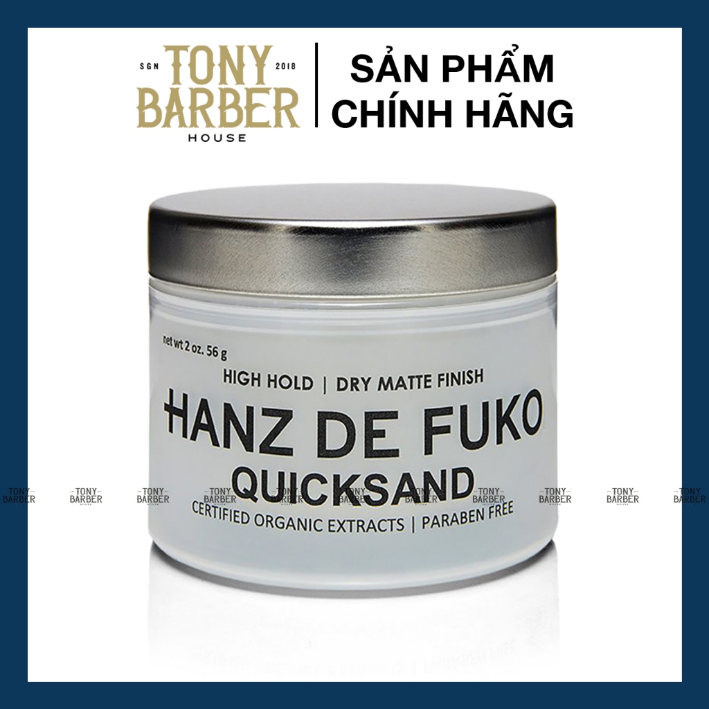 Sáp vuốt tóc Hanz De Fuko Quicksand 59ml