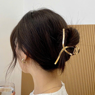 Kẹp tóc kim loại càng cua phong cách tối giản, lịch sự, trang nhã và sang chảnh dành cho nữ