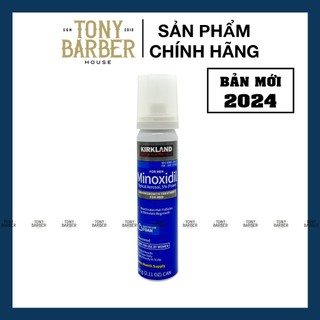 Thuốc mọc râu tóc Kirkland Minoxidil Foam 5% 62ml (Dạng bọt)