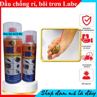 Chai Xịt chống Rỉ Sét, vệ sinh sên đa năng Lube Bosny( CR7) Thái Lan