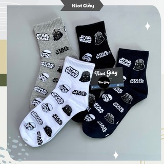 Tất hoạt hình Star Wars - Tất vớ hoạ tiết nam nữ
