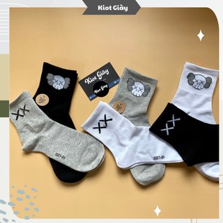 Tất vớ KAWS XX cao cổ nam nữ - Tất Sesame Street