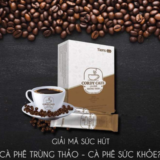 Cà phê Trùng thảo (Cordy Cafe) Thiên sư – 12 gói/hộp