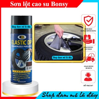 sơn lột cao su - sơn cao su non loại tốt ELASTIC DIP Bosny dung tích 400ml